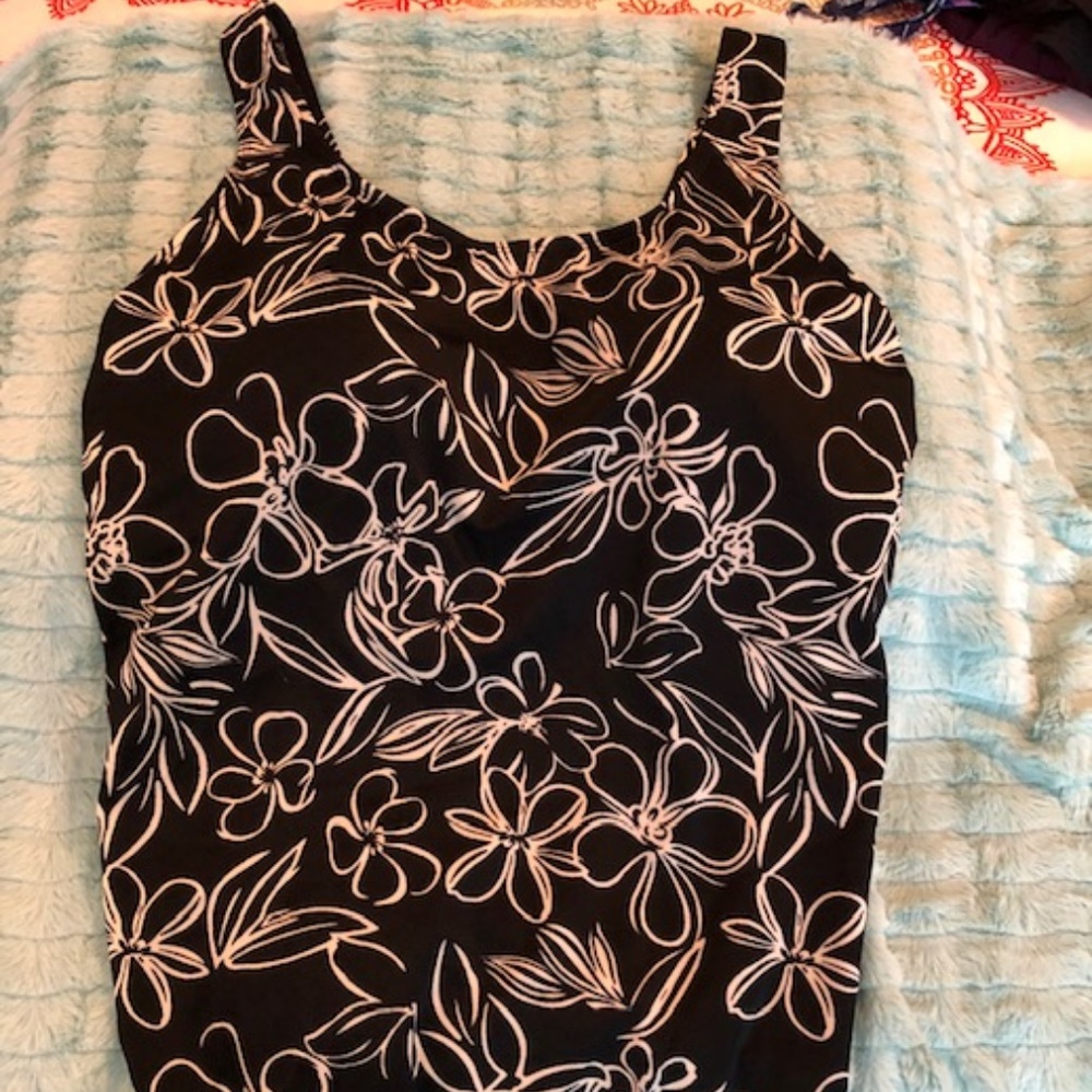 LL Bean One Piece Bathing Suit